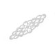 Sew-On Diamante Motif, Silver, 165mm x 60mm